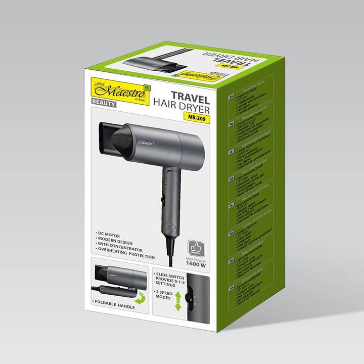 Produktbild Maestro Suszarka do włosów 1600W MR-209