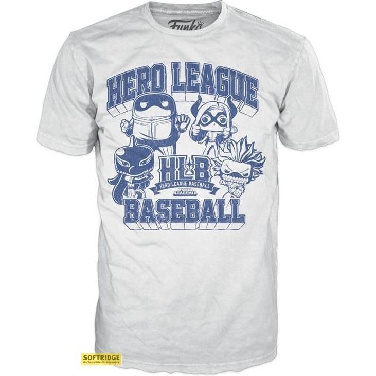 Thumbnail - Funko, Shirt, My Hero Academia - Hero League Baseball Boxed Tee T-Shirt MHA Baseball(EMEA) Grösse S, Mehrfarbig, (S)