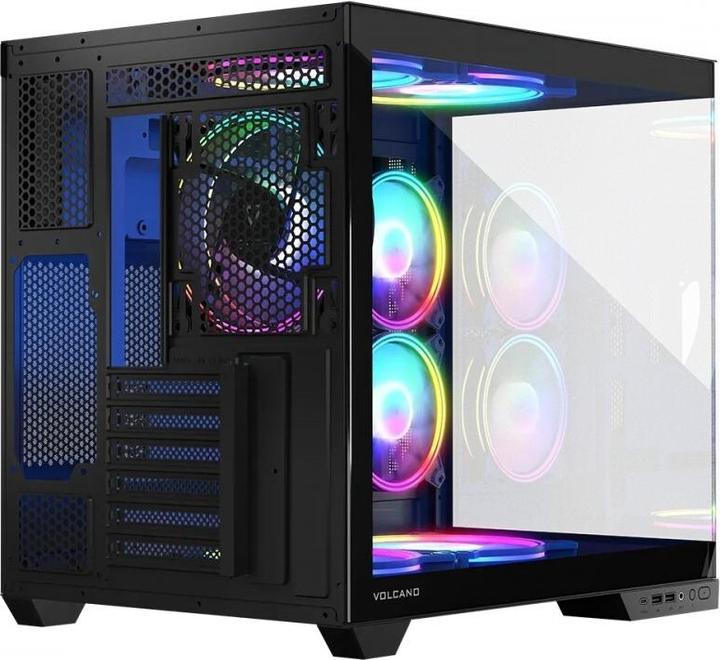 Actual product image Modecom Obudowa Volcano Panorama czarna (AT-PANORAMA-NF-0000-10-000000-0002) (ATX, ITX, Mini-ATX)