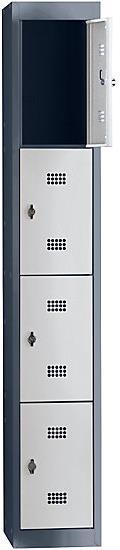 Actual product image Wolf Steel locker, disassembled