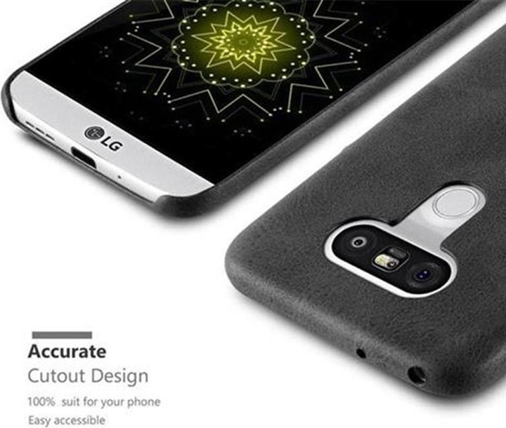 Actual product image Cadorabo Hard cover faux leather with texture (G5)