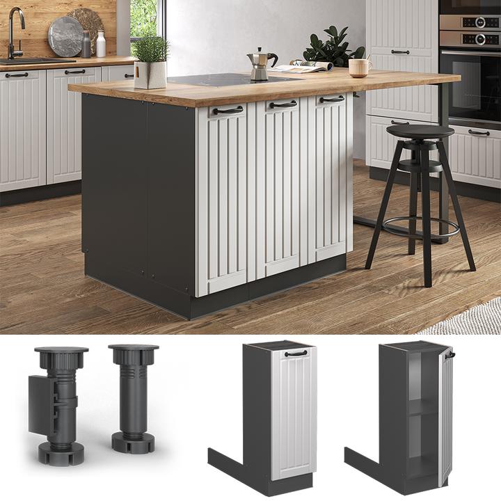 Actual product image Vicco Kücheninsel Fame-Line (30 x 30 x 82 cm)