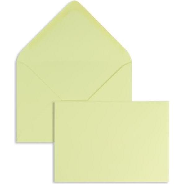 Blanke, Briefumschlag, Briefumschläge 156x220mm 120g/qm gummiert VE=100 Stück saharagelb (100 x)