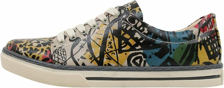 Produktbild Dogo Damen-Veganleder-Multicolor-Sneaker (37)