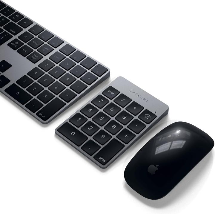 Actual product image Satechi Slim Alu Keypad - Elegante BT Zahlentastatur mit (Numeric keypad, Wireless)