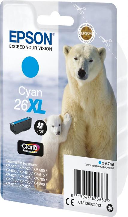 Image du produit Epson 26XL Claria Premium (C)