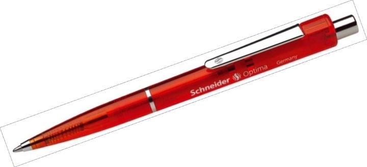 Actual product image Schneider Optima biros (Red, 1 x)