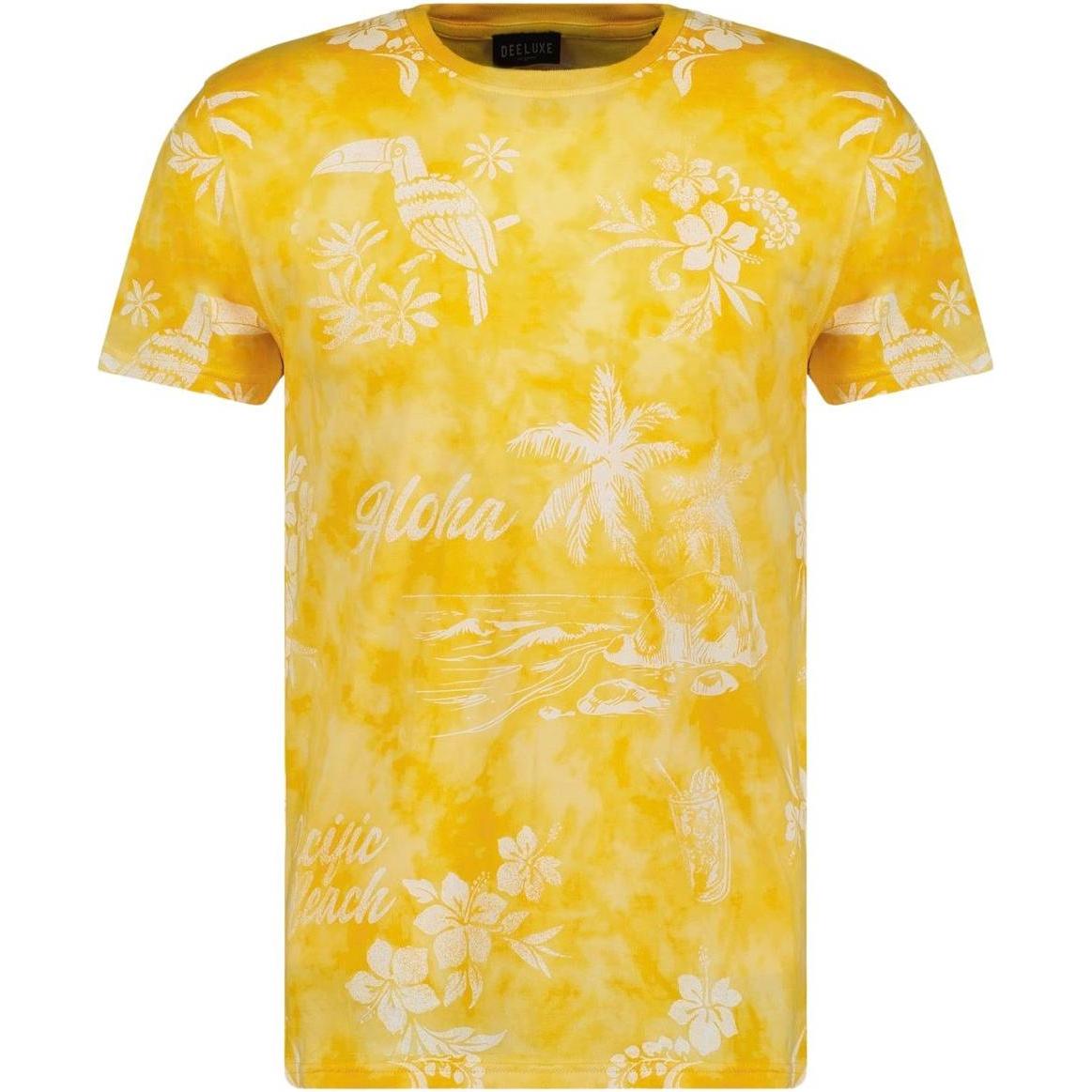 Deeluxe, Herren, Shirt, t-shirt, Gelb, (M)