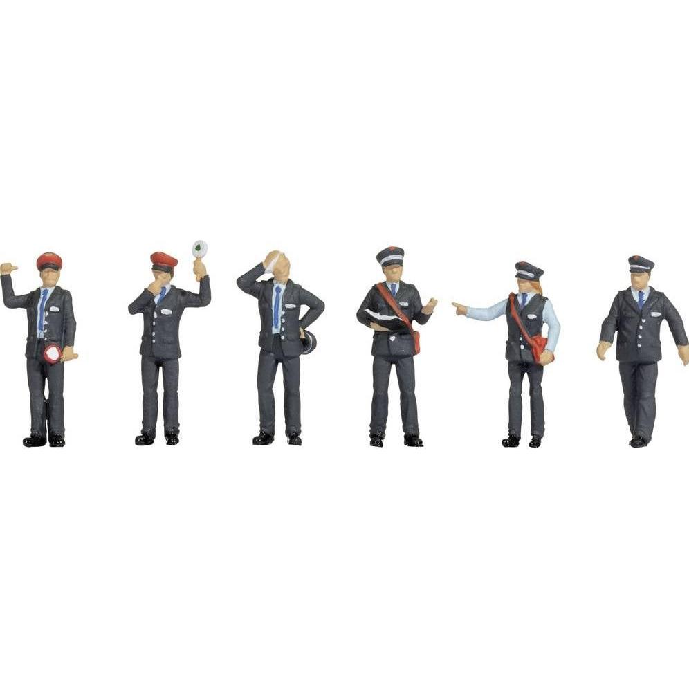 Noch H0 Bahnbeamte Schweiz 15260 Bemalt, Stehend