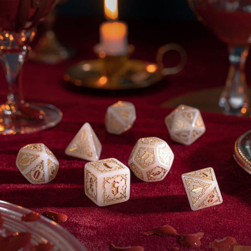 Thumbnail - Q Workshop Bloodsucker Dice Set: Immortal