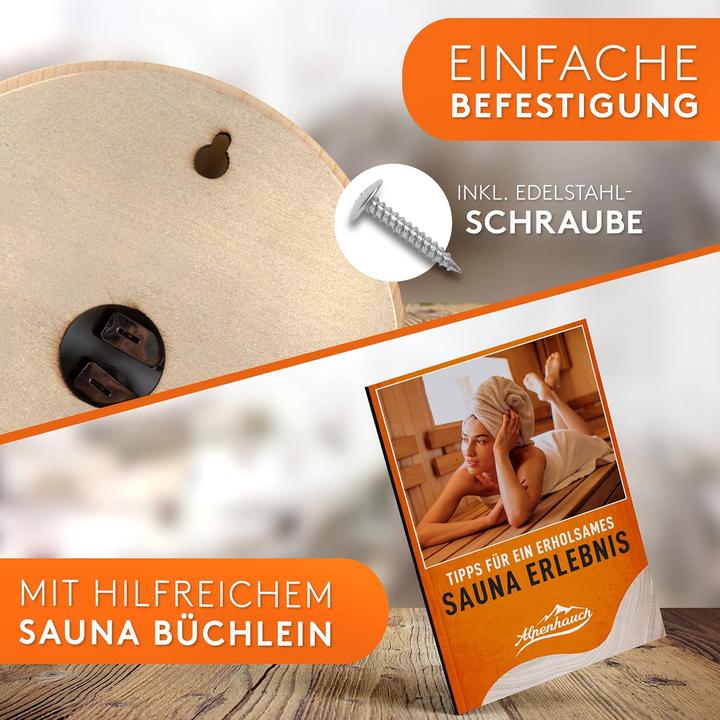 Produktbild Alpenhauch Sauna-Thermometer & Hygrometer