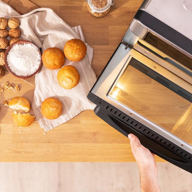 Actual product image Cecotec BAKE&FRY 3000 TOUCH STEEL