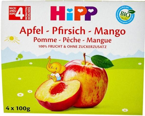 Immagine prodotto Hipp Break di frutta mela-pesca-mango (4x100g) (100 g)