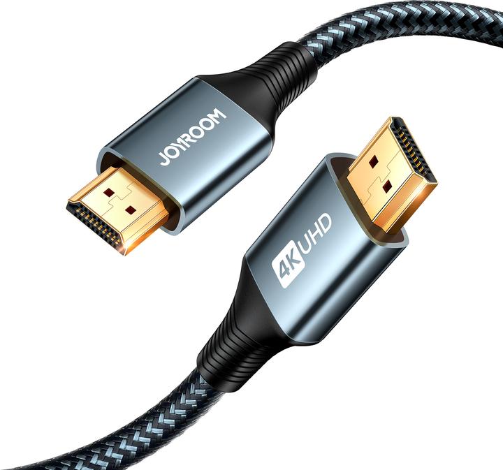 Actual product image Joyroom SY-20H1 HDMI to HDMI cable (4K@60Hz) -2m-gray (2 m)