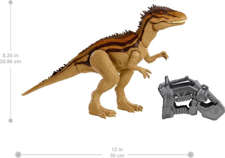 Jurassic World Carcharodontosaurus Méga Ravageur - Figurine Dinosaure - Dès 4 ans
