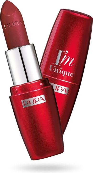 Pupa Milano I'm Unique Lipstick (003 Rebel Carmine)