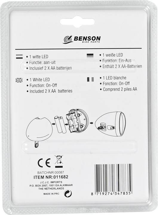 Image du produit Benson Phares de vélo