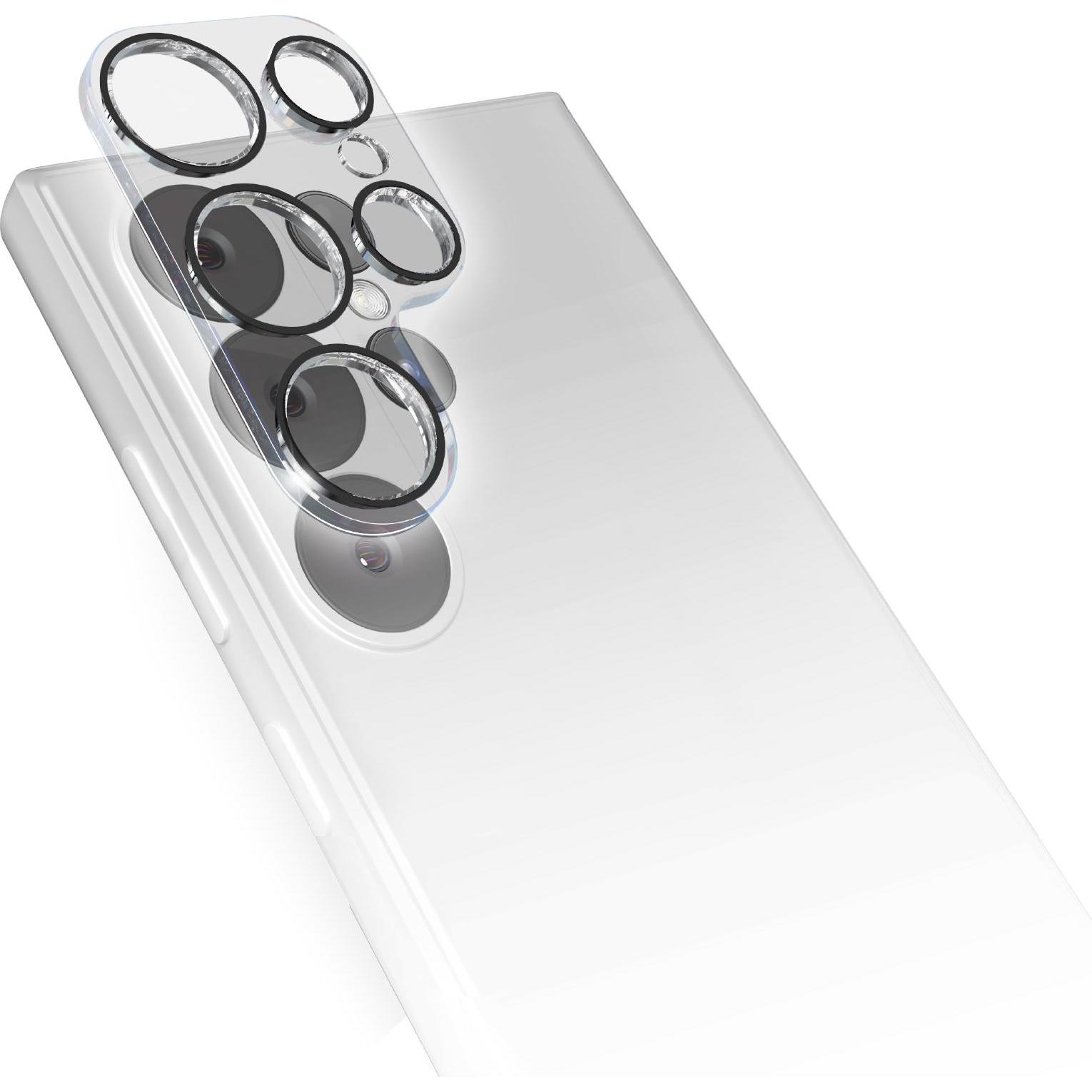 SBS Kameralinsenschutz (1 Stück, Samsung Galaxy S24 Ultra), Smartphone Schutzfolie, Transparent