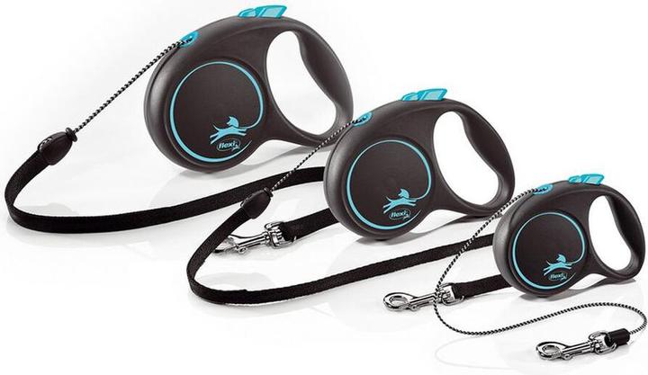 Productafbeelding Flexi Zwart Design Touw (XS, Hond, Algemeen)
