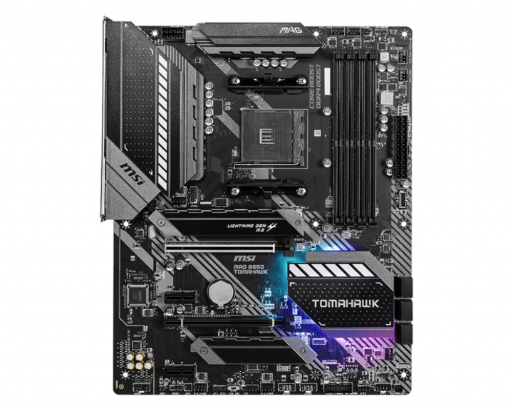 Actual product image MSI MAG B550 TOMAHAWK (AM4, AMD B550, ATX)