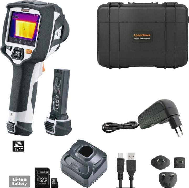 Productafbeelding Laserliner ThermoCamera HighSense warmtebeeldcamera -20 tot +650°C 160 x 120 pixels 9Hz