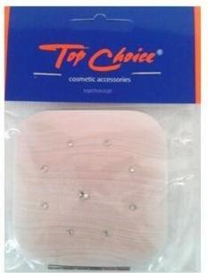 TOP Miroir de poche carré de maquillage avec zirconium 1pc