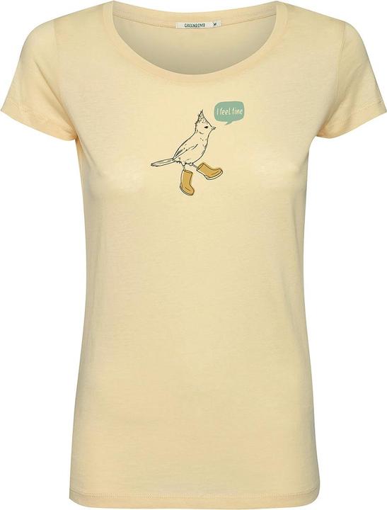 Actual product image Greenbomb T-Shirt Animal Bird Fine (XS)