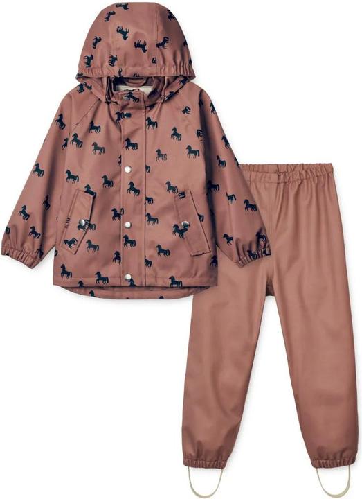 Actual product image Liewood Parker softshell rainwear set (110)