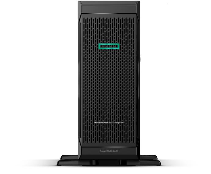 Actual product image HPE ProLiant ML350 Gen10 (Intel Xeon Silver 4208, 16 GB, Tower Server)