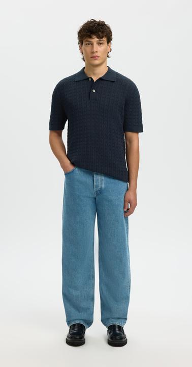 Produktbild Selected Regular Fit Polohemd aus Strick (M)