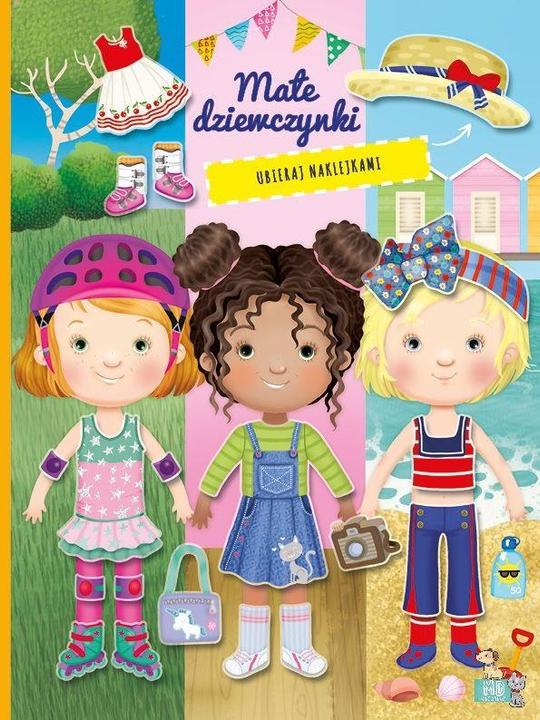 Produktbild MD Creative Stickerbuch. Kleine Mädchen