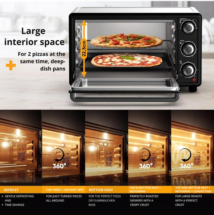 Produktbild Stillstern Minibackofen mit Umluft