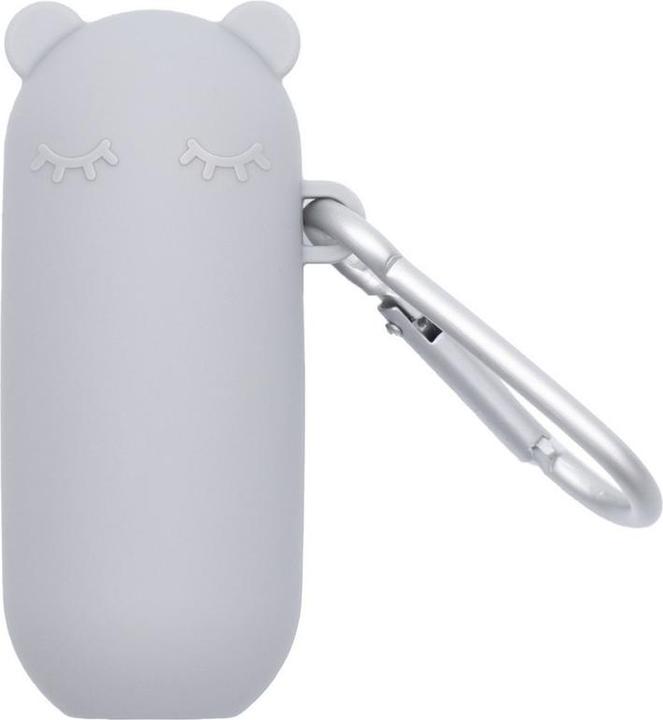 Actual product image We Might Be Tiny Keepie "Bear" & Bendie Straw Drinking Straw, grey (1 x)