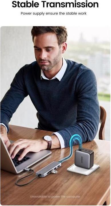 Produktbild Ugreen 4 Port-C Hub (USB-C, 4 Ports)