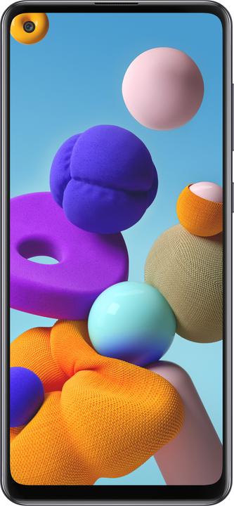 Actual product image Samsung Galaxy A21s (32 GB, Black, 6.50", Dual SIM, 4G)