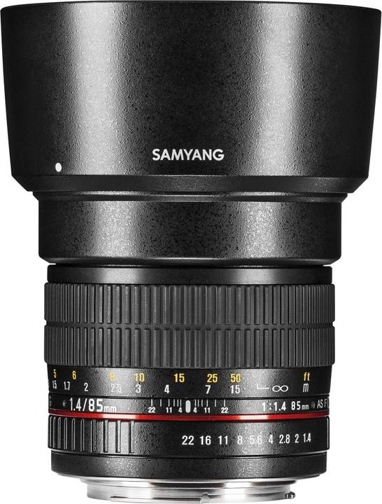 Produktbild Samyang 85mm f/1.4 AS IF UMC - Nikon F (Nikon F, APS-C / DX)
