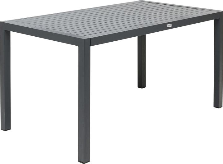 Image du produit Kare Design Tisch Madagascar Schwarz 80x140cm