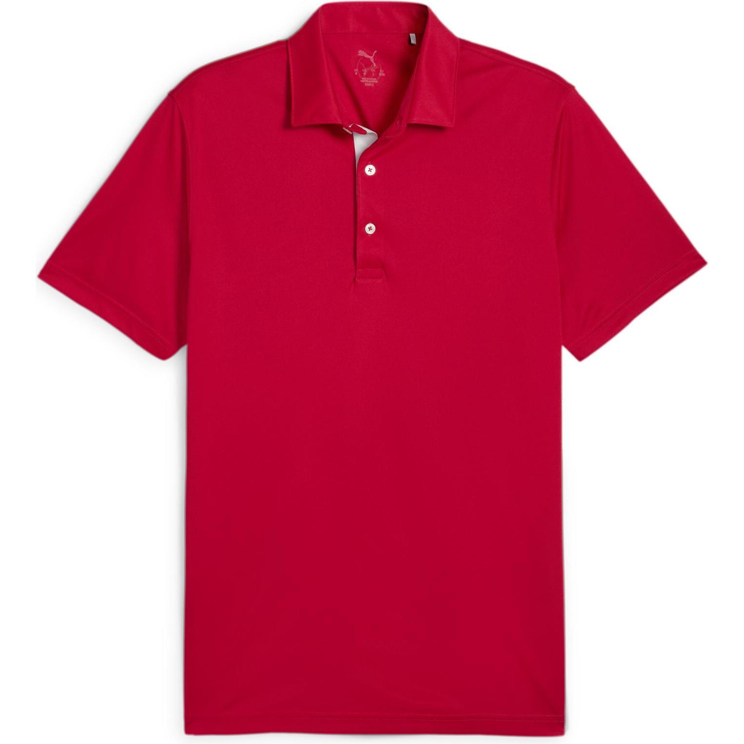 Puma, Herren, Shirt, Pure 2.0 Polo, Rot, (S)