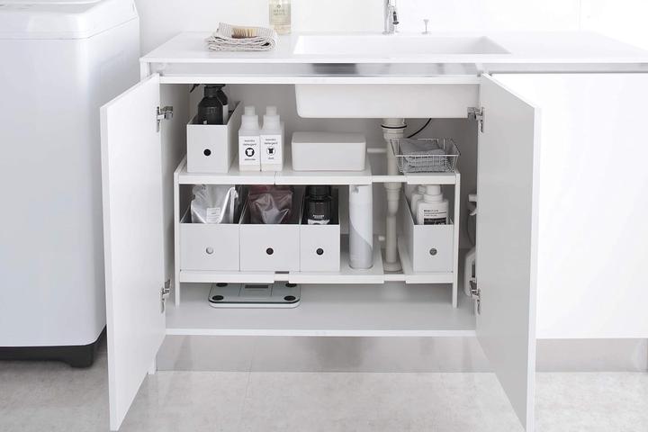 Produktbild Yamazaki 2-stöckiges ausziehbares Regal TOWER