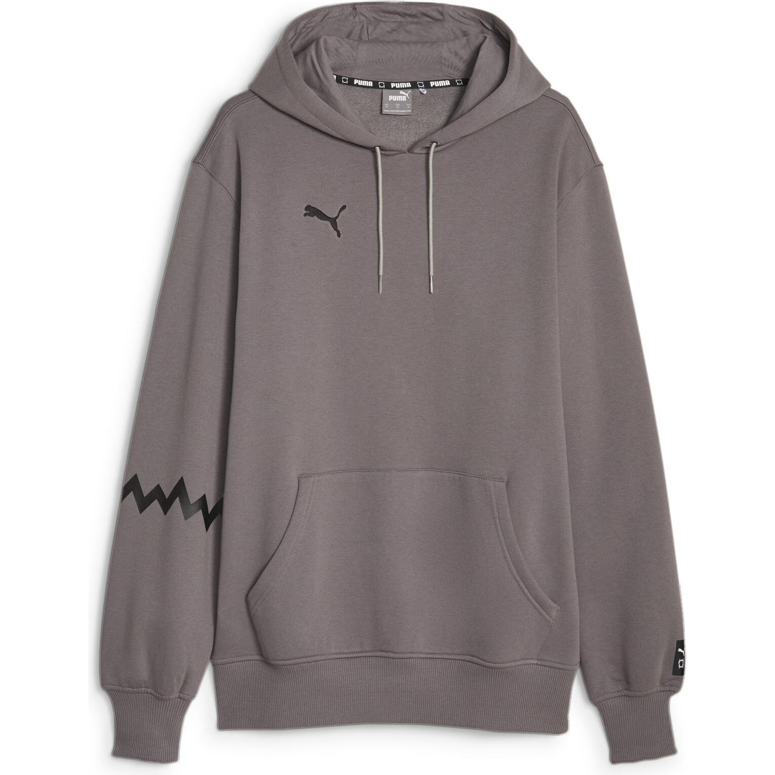Thumbnail - Puma, Herren, Pullover, Hoops Team Hoodie, Grau, (XXL)