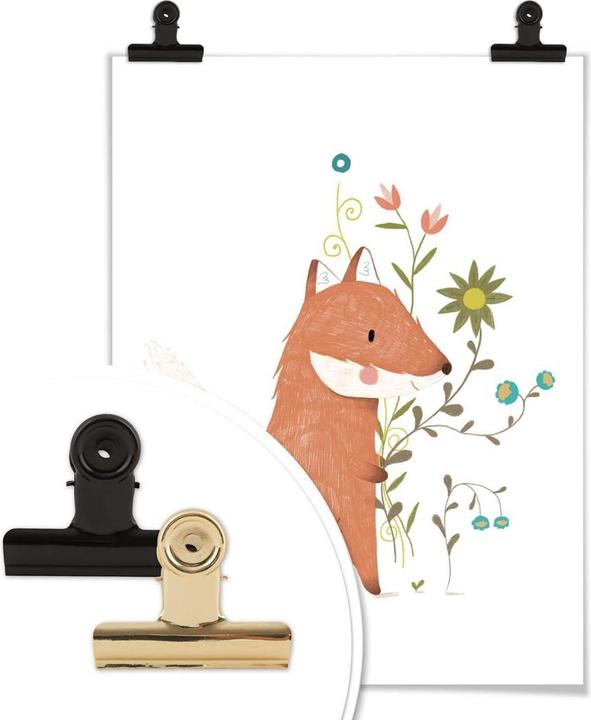Image du produit Trenddeko petit renard (30 x 40 cm)