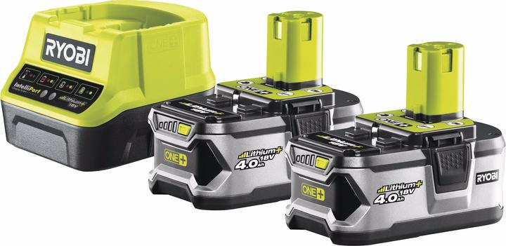Actual product image Ryobi Battery starter set
