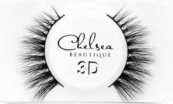 Actual product image Chelsea Beautique 3D Mink Lashes No. 24 (Artificial eyelashes)