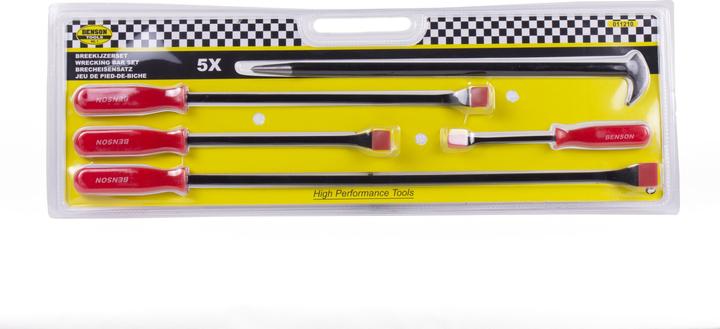 Actual product image Benson Wrecking bar set 5 pieces
