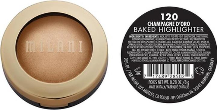 Actual product image Milani Baked (Champagne D'Oro, Highlighter, 8 ml)