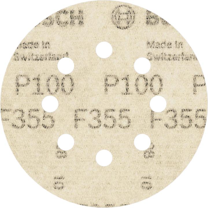 Produktbild Bosch Professional Zubehör PRO F355 Schleifblatt, 125 mm, G100 (100)