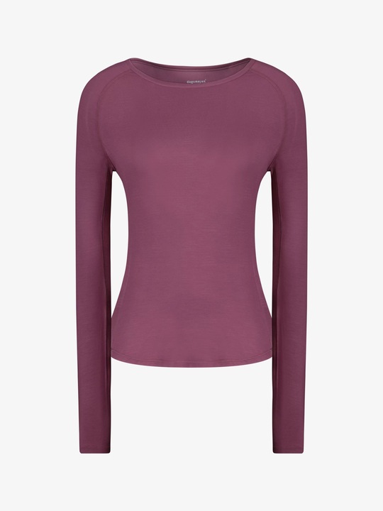 Produktbild Dagsmejan Pyjama Oberteil "Balance" bordeaux (XS)