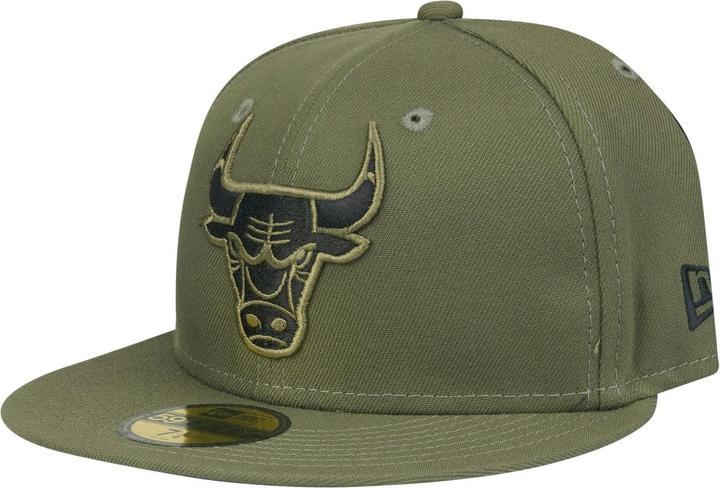 Produktbild New Era 59Fifty Fitted Cap - NBA Chicago Bulls oliv - 7 1/4 (7 1/4)