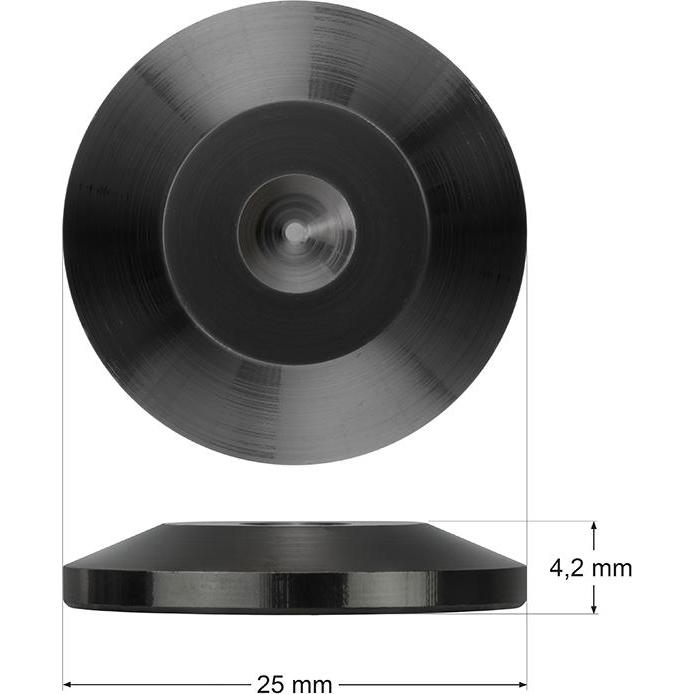 Thumbnail - Dynavox Unterlegscheiben für Spikes, Lautsprecher Bauteile, Schwarz