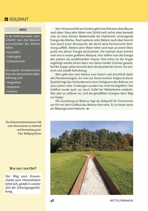 Produktbild Kraftplätze in Franken 2 (Deutsch, Wolfgang Körner, Wolfram Wolfram, 2022)